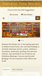 Mobile Screenshot of imperialfinebooks.com